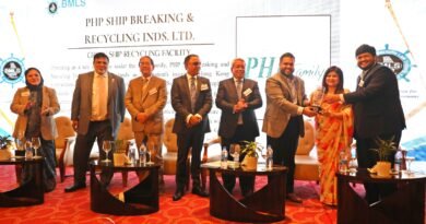 বিএমএলএস শিপ রিসাইক্লিং অ্যাওয়ার্ড পেলেন জহিরুল ইসলাম রিঙ্কু 